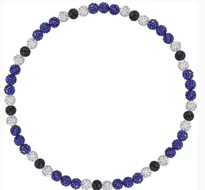 Rhinestone Drip Necklace