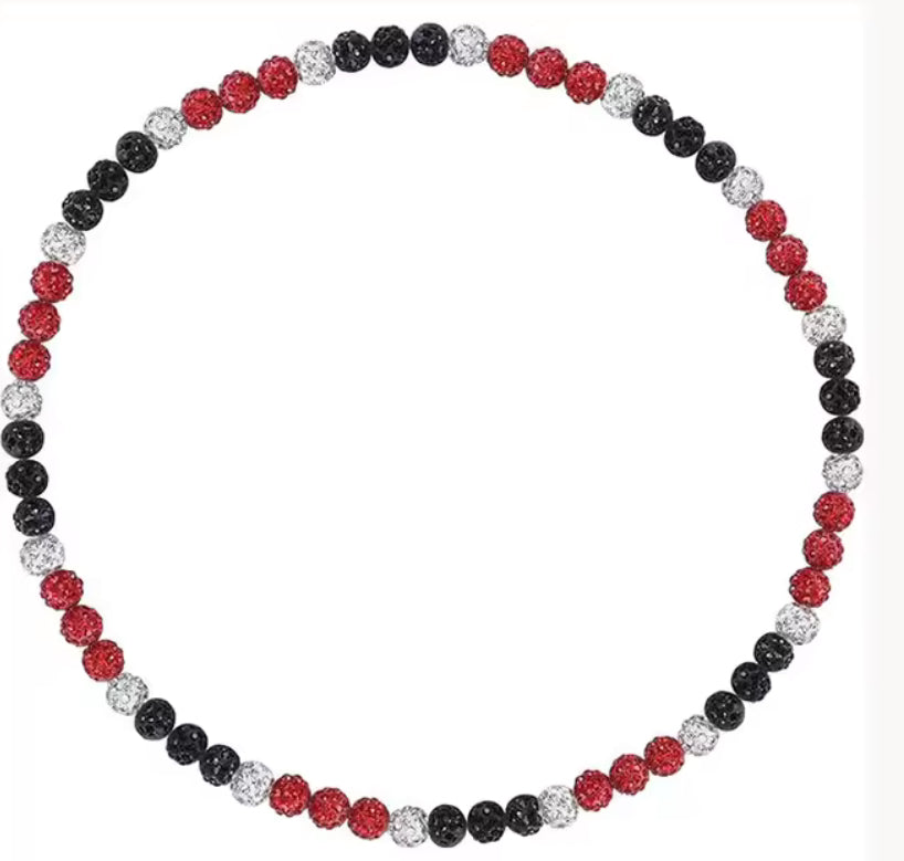 Rhinestone Drip Necklace