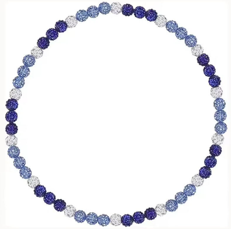 Rhinestone Drip Necklace