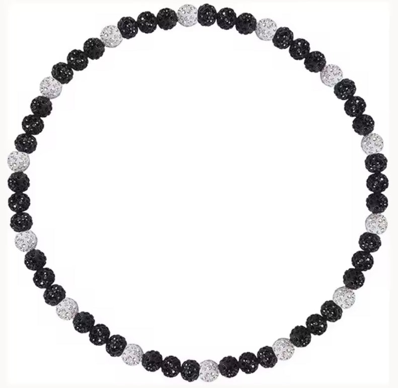 Rhinestone Drip Necklace